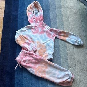Tucker + Tate Tied dyed sweat suit